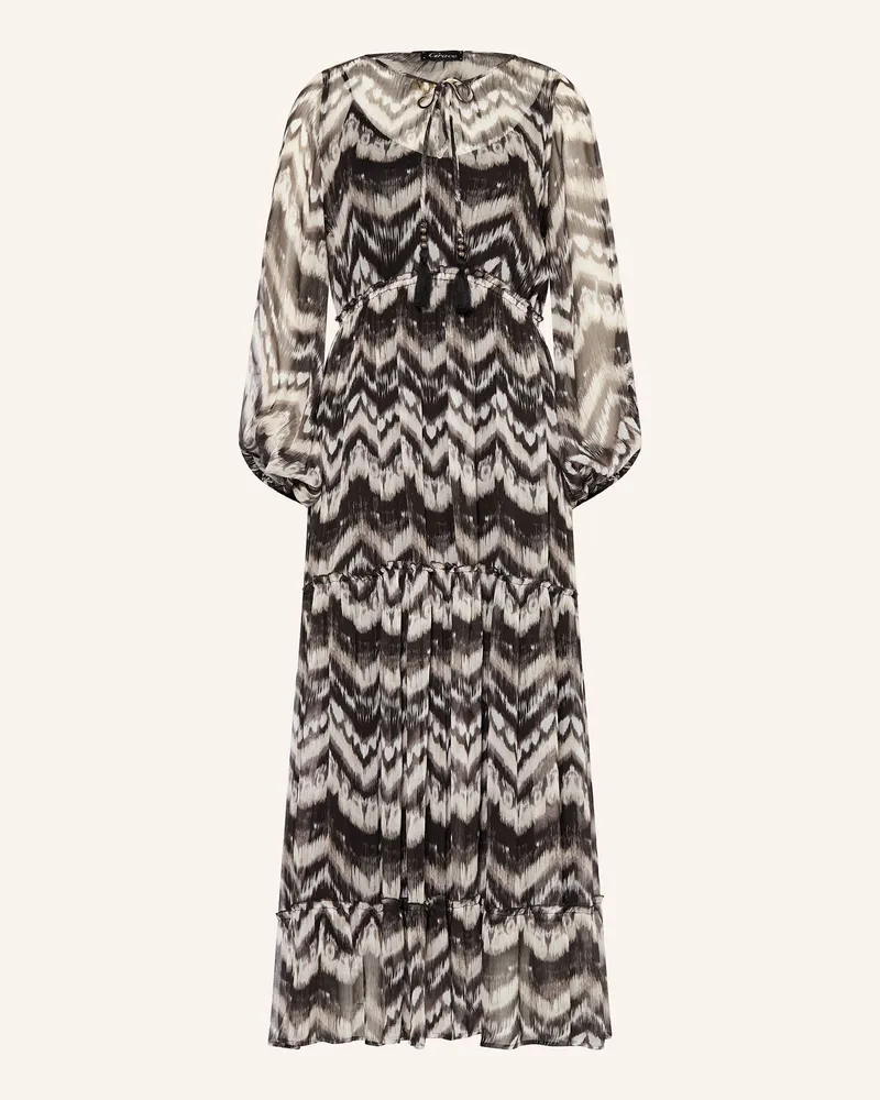 Grace Kleid mit Rüschen Schwarz