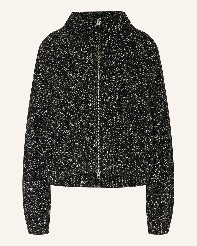 Closed Strickjacke Dunkelgrau