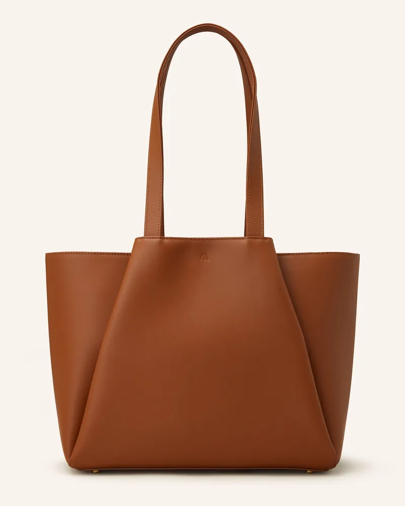 KAAI Shopper MIDI PYRAMID Cognac