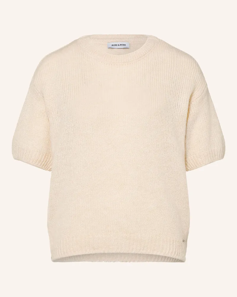 More & More Strickshirt weiss Creme