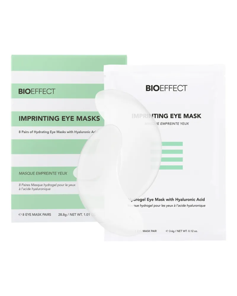 BIOEFFECT Imprinting Eye Masks Augenpads (8 x 2 Stück 