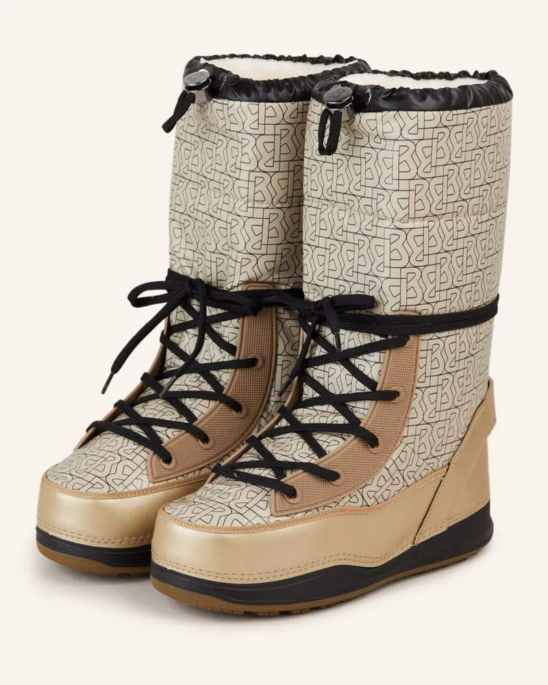 Bogner Boots LES ARCS 5 mit Kunstfell Gold