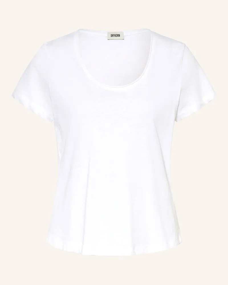 Drykorn T-Shirt NAVIVI Weiss