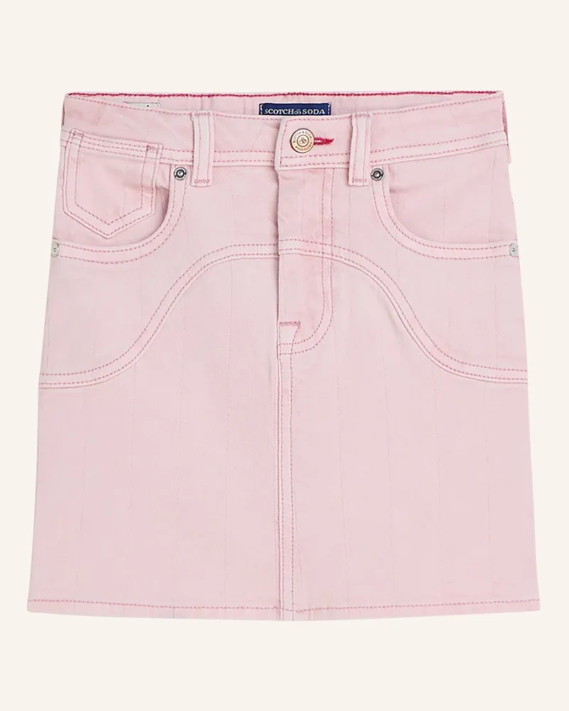 Scotch&Soda Jeansrock pink Hellrosa