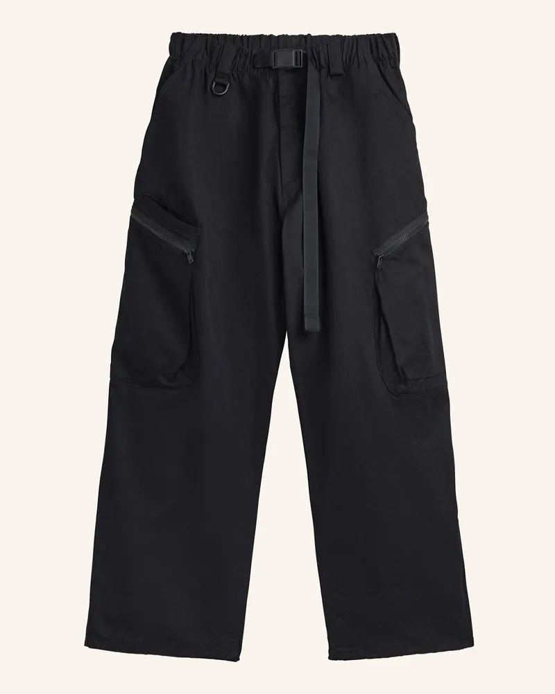 Y-3 Y-3 Ut Twill Cargohose schwarz Schwarz