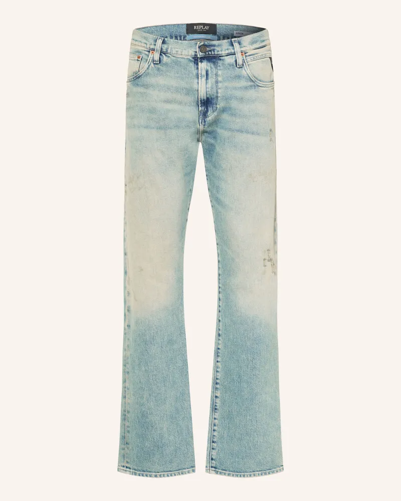 Replay Jeans Aideen Straight Fit blau C010