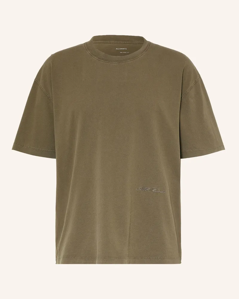 AllSaints T-Shirt Maddox gruen Khaki