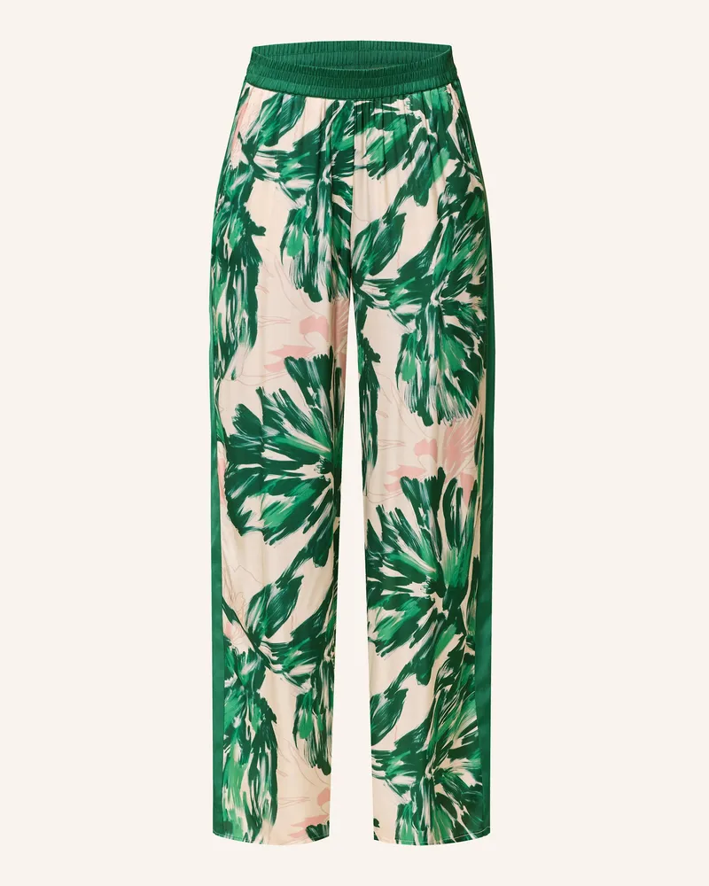 MARC AUREL Hose Mit Galonstreifen gruen Grün