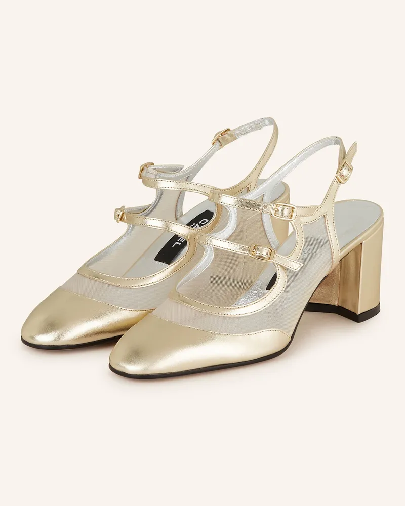 Carel Mary-Jane-Pumps BANANIGHT Gold