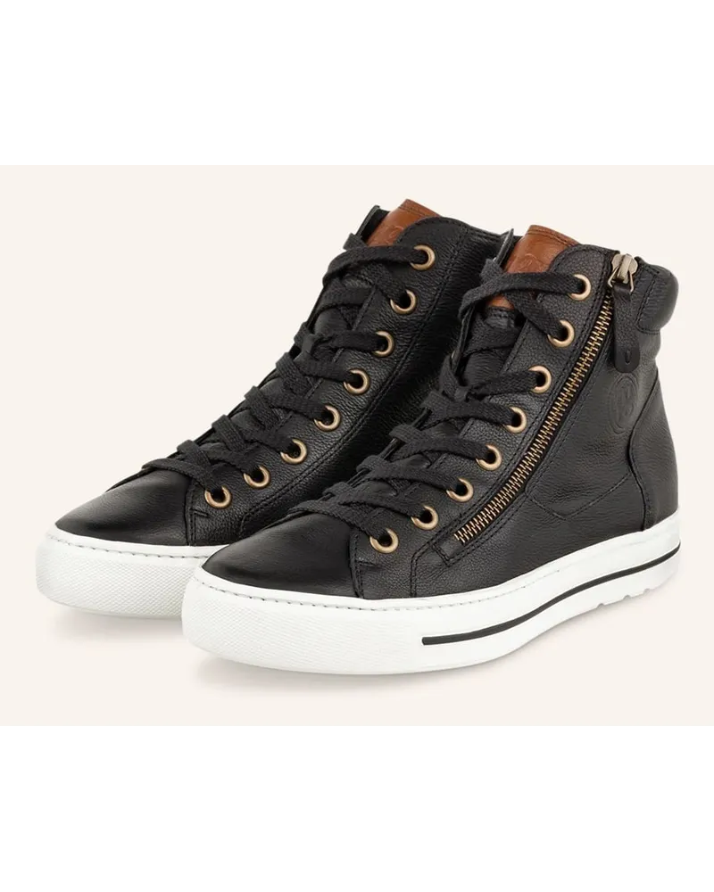 paul green Hightop-Sneaker - SCHWARZ Schwarz