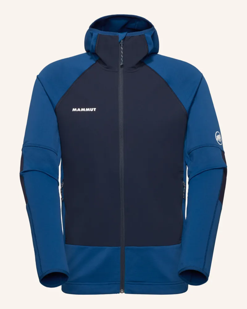 Mammut Midlayer-Jacke Massone Ml Hooded blau Blau