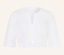 Dirndlbluse Alessa Aus Spitze Mit 3/4-Arm weiss