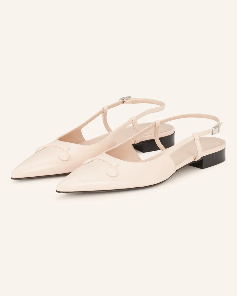 Marni Slingpumps Hellrosa