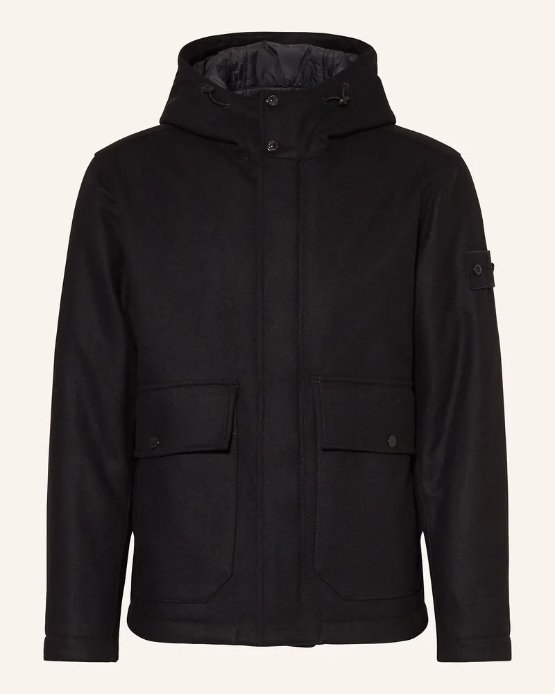 Stone Island Jacke GHOST Schwarz