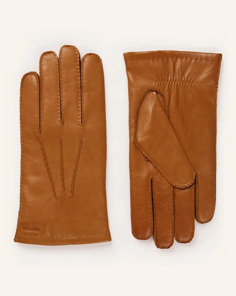 Hestra Lederhandschuhe EDWARD Cognac