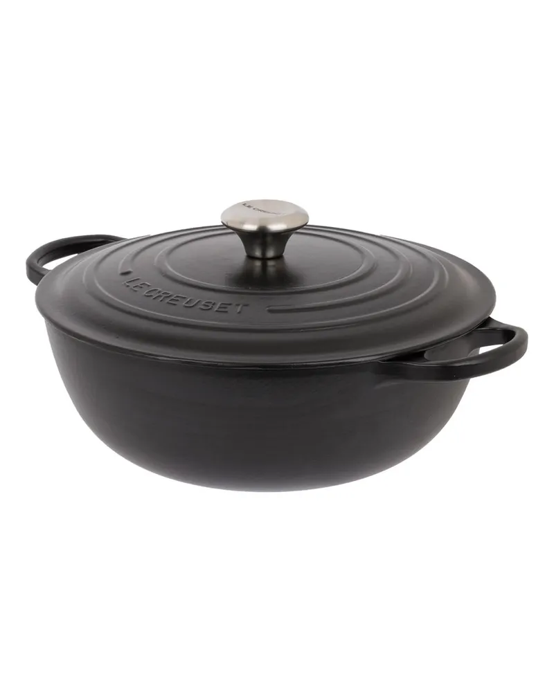 Le Creuset Kochtopf LA MARMITE SIGNATURE Schwarz