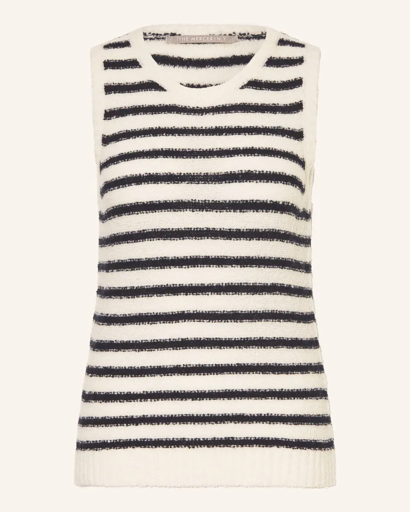 (THE MERCER) N.Y. Stricktop weiss Ecru