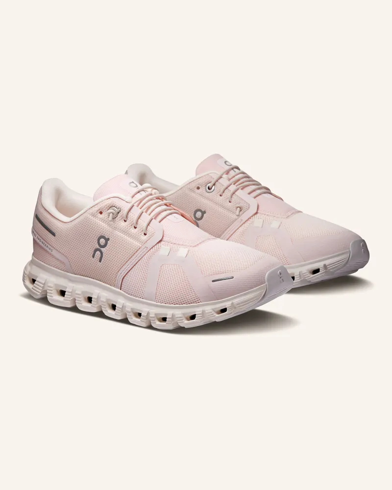 ON Sneaker Cloud 6 rosa Hellrosa