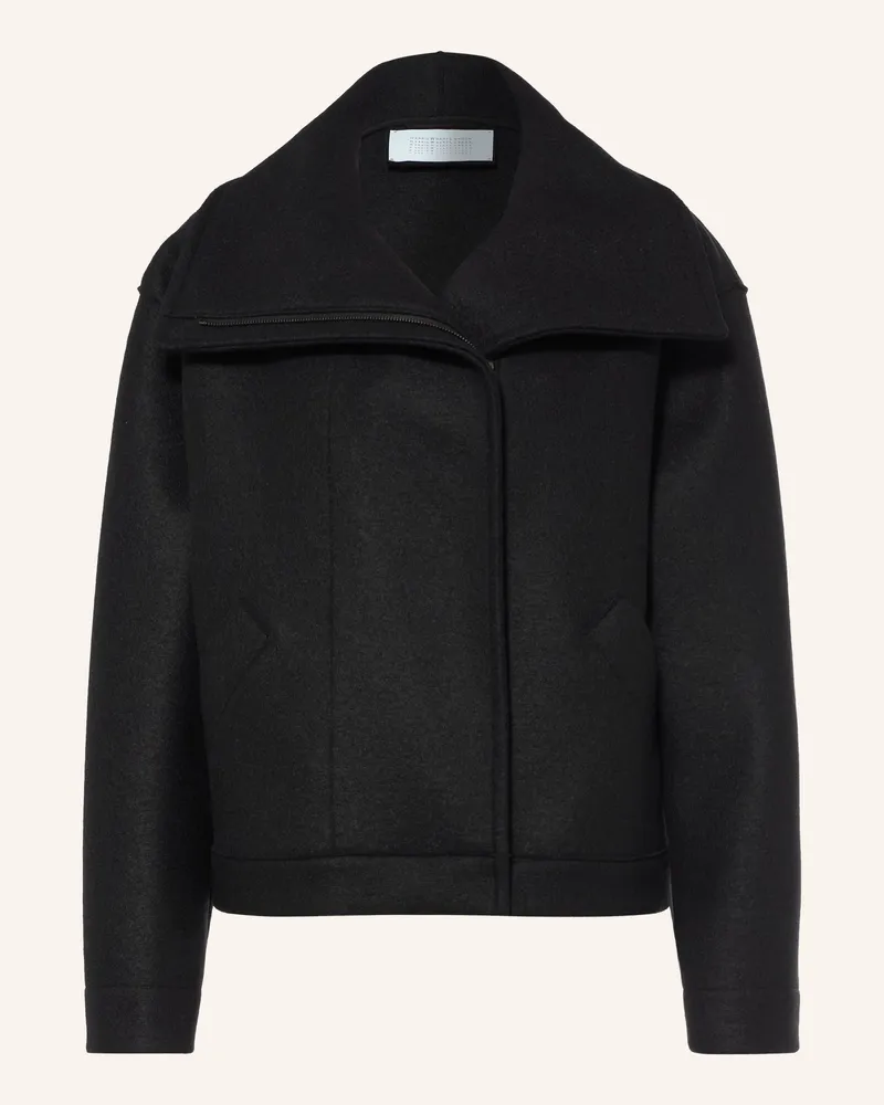 Harris Wharf London Kastenjacke schwarz Schwarz