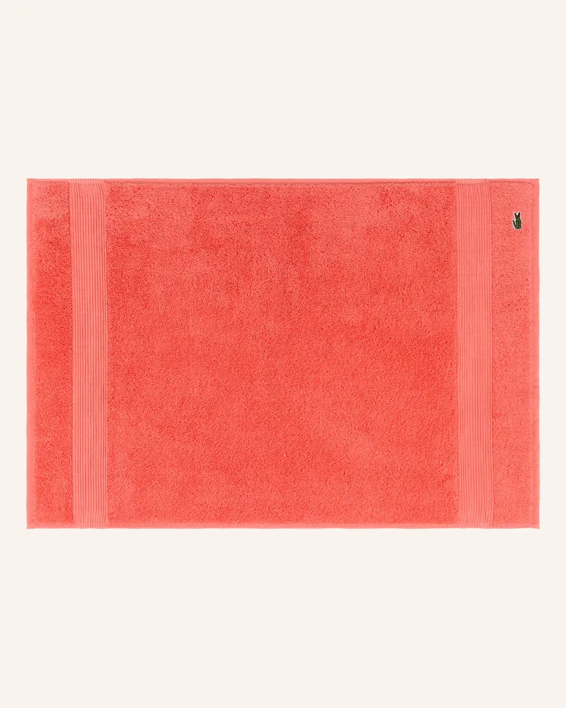 Lacoste Badematte Llecroco orange Hellorange