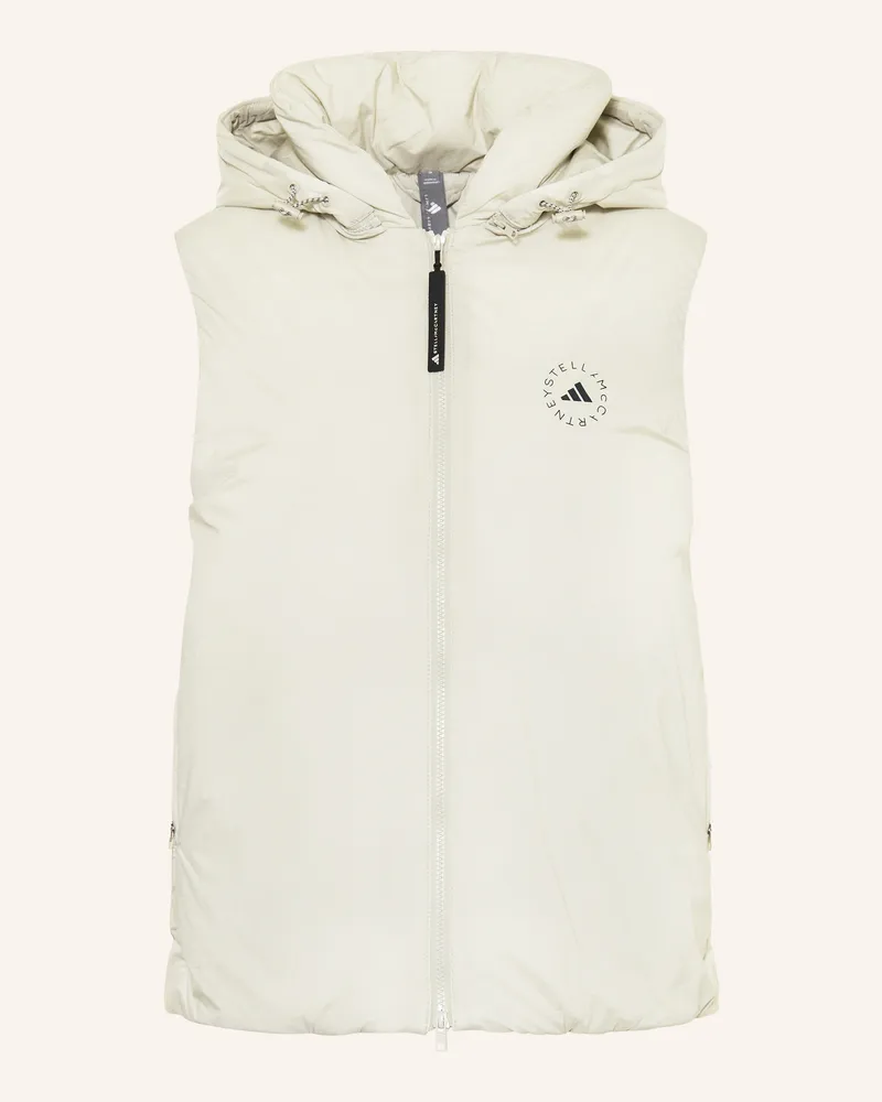 adidas Weste ADIDAS BY STELLA MCCARTNEY PADDED Beige