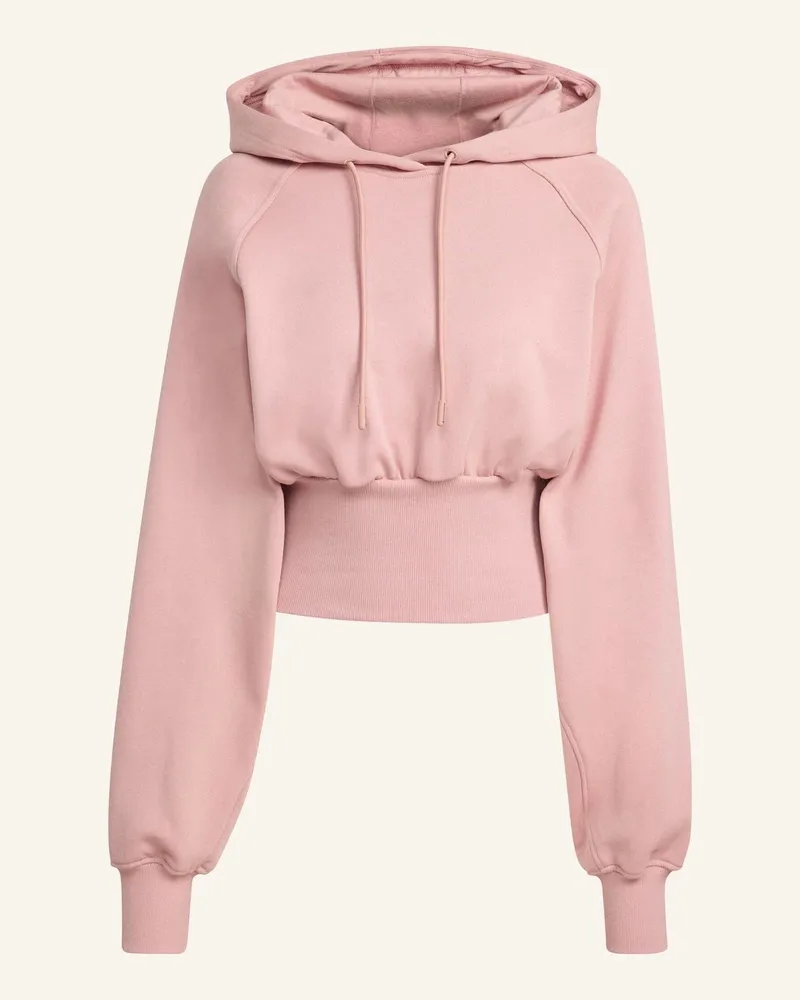 adidas Adidas By Stella Mccartney Cropped Hoodie pink Rosa