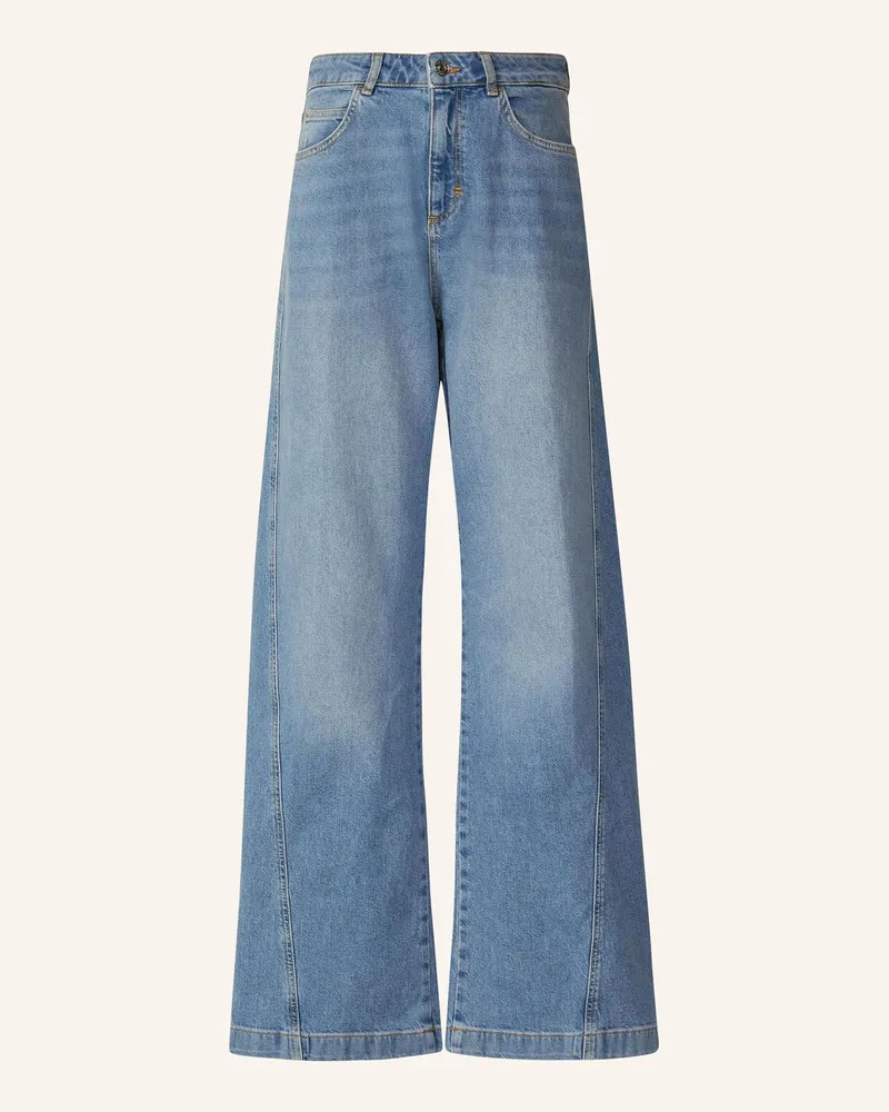 COMMA Jeans-Hose blau Blau