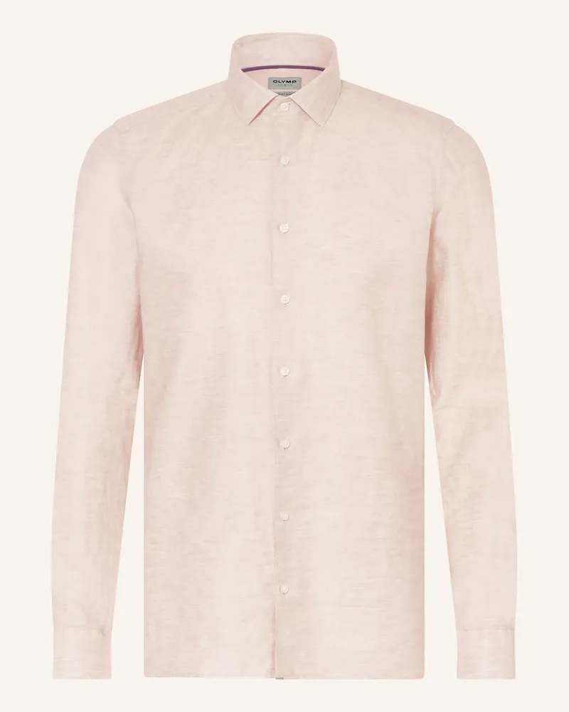 Olymp Hemd Level Five body fit Beige