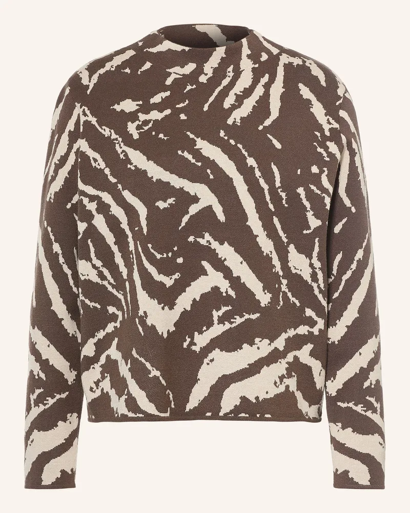 COMMA Pullover braun Dunkelbraun
