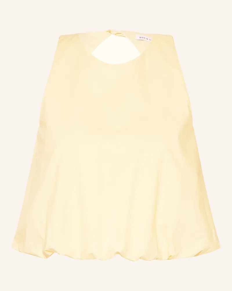 Mrs & HUGS Blusenshirt gelb Gelb