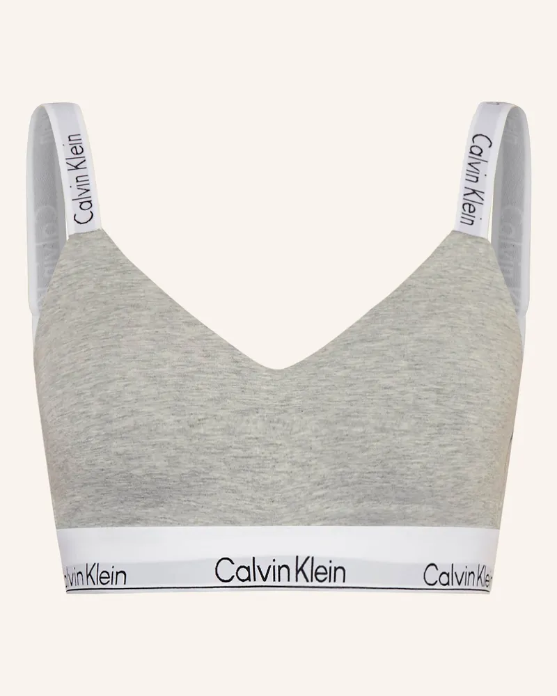 Calvin Klein Bustier Icon grau Grau
