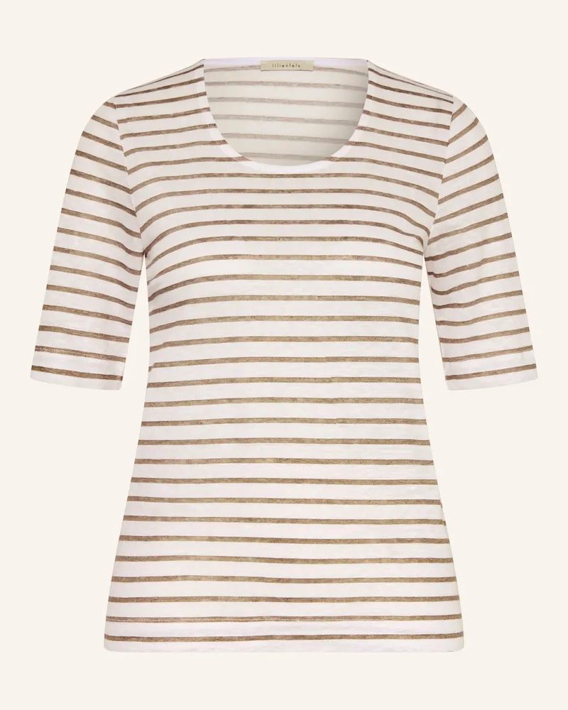 lilienfels T-Shirt aus Leinen Weiss