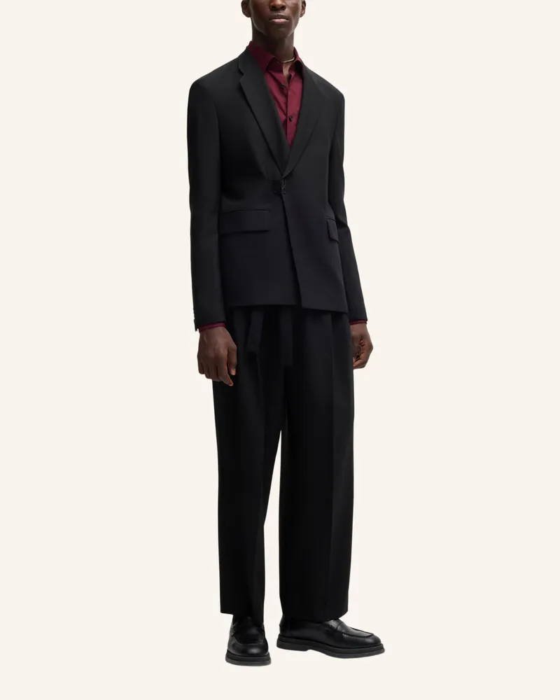 HUGO BOSS Hemd Kenno Slim Fit pink Dunkelrot