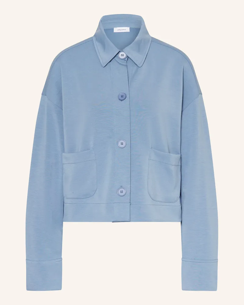 Darling Harbour Jersey-Overjacket blau Blau