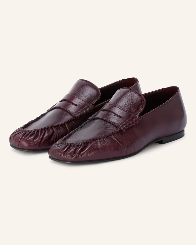 Alohas Penny-Loafer Aven rot Dunkelrot