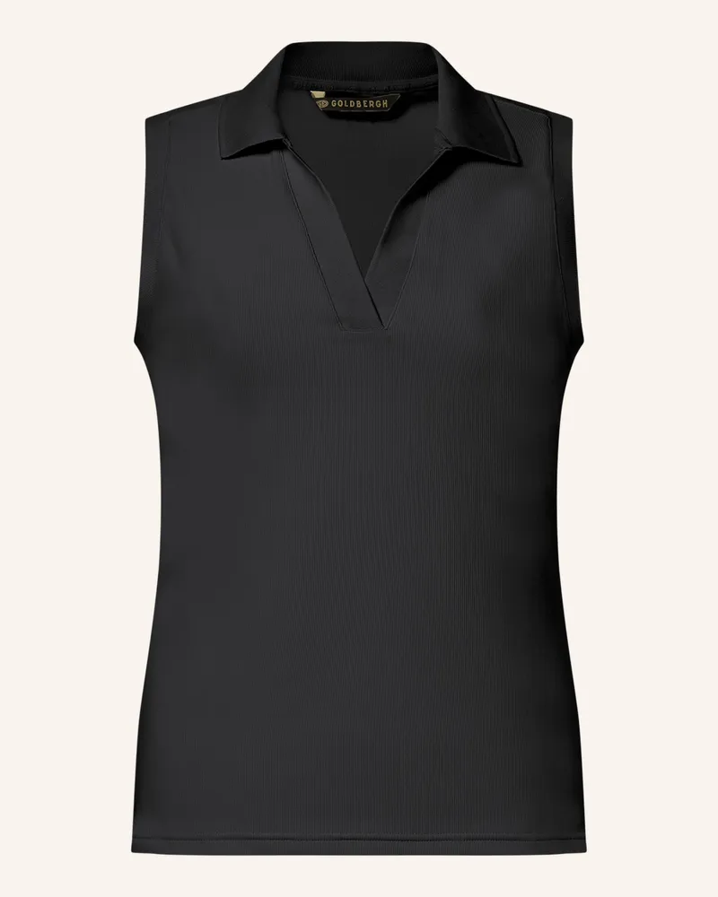 GOLDBERGH Funktions-Poloshirt Caroline schwarz Schwarz