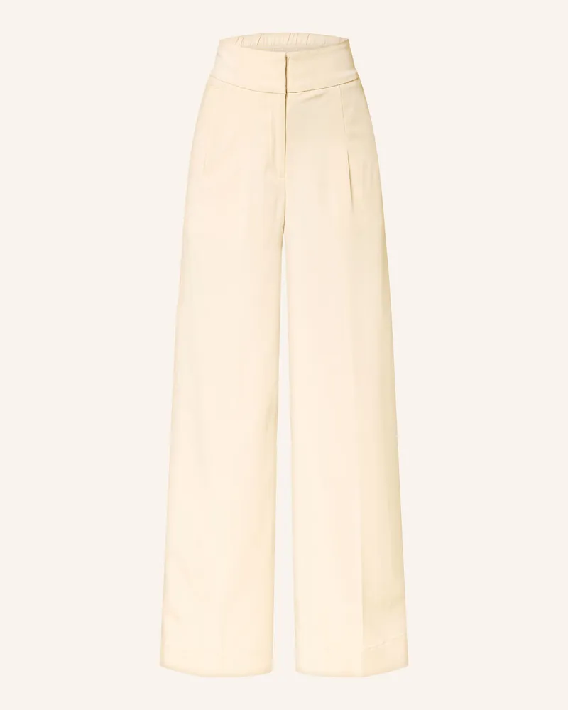 HUGO BOSS Marlenehose Tarima beige Hellgelb