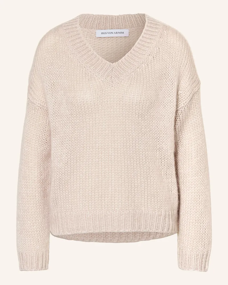 Iris von Arnim Pullover Lamego Mit Mohair Und Seide beige Rosé