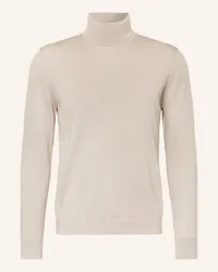 Strokesman's Rollkragenpullover aus Merinowolle Beige