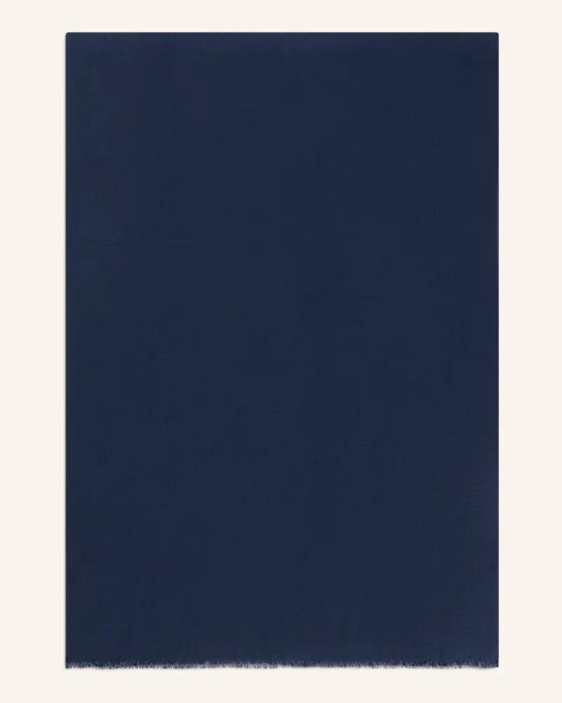 Roeckl Cashmere-Schal Ring Pashmina blau Dunkelblau