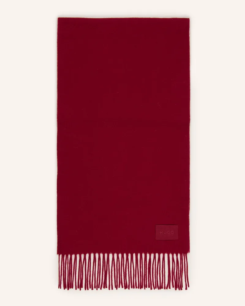 HUGO BOSS Schal Orissa rot Dunkelrot