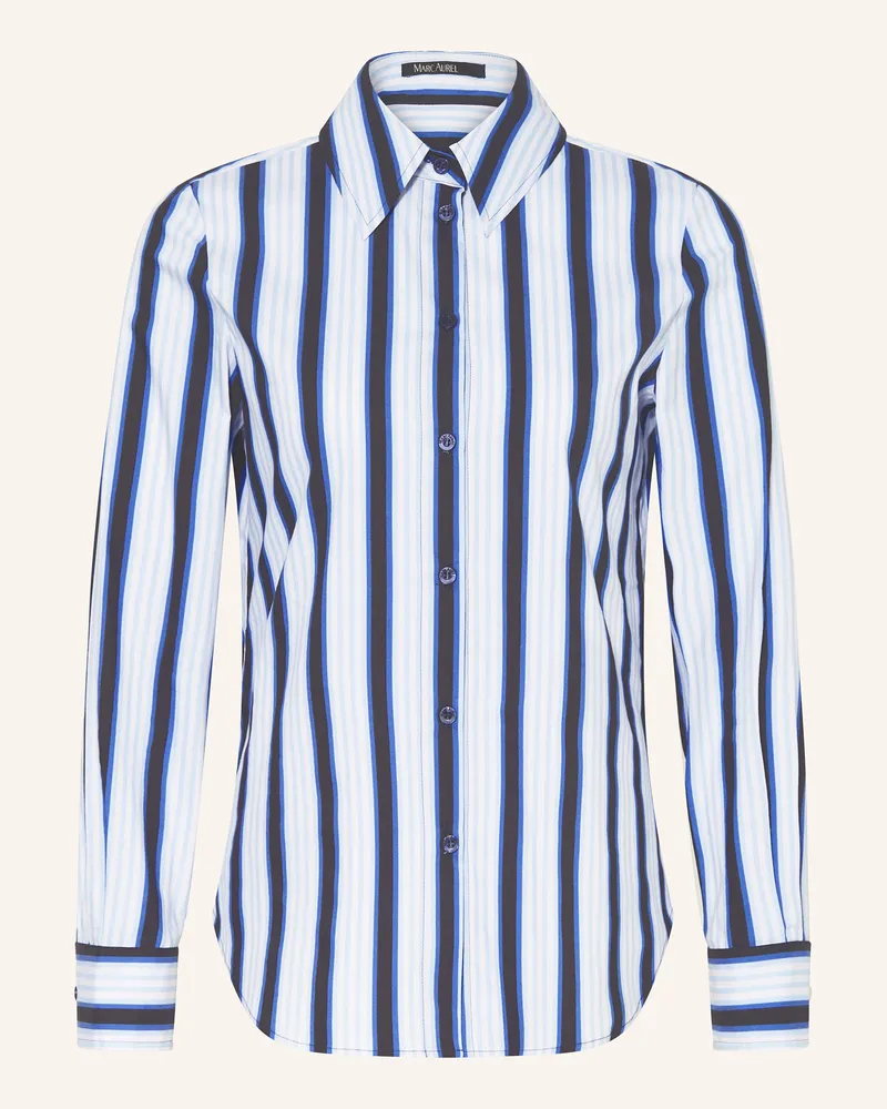 MARC AUREL Hemdbluse blau Hellblau