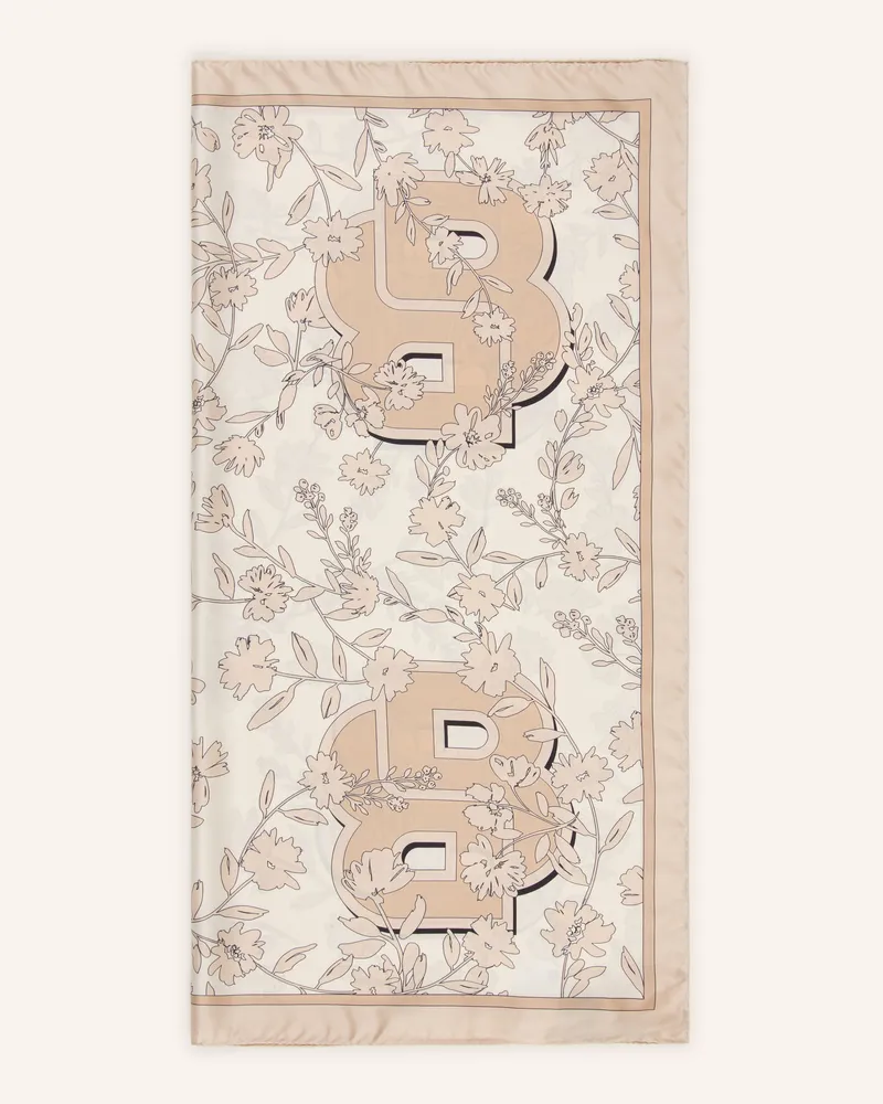 HUGO BOSS Seidentuch Lainy weiss Creme