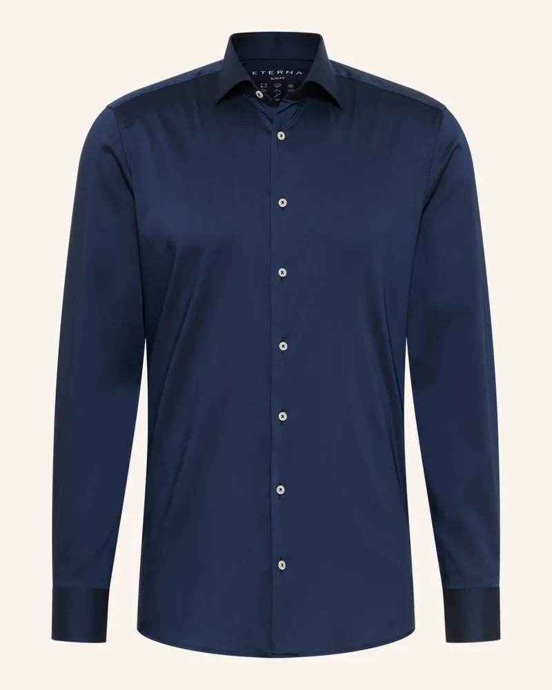 Eterna Hemd SLIM FIT Dunkelblau
