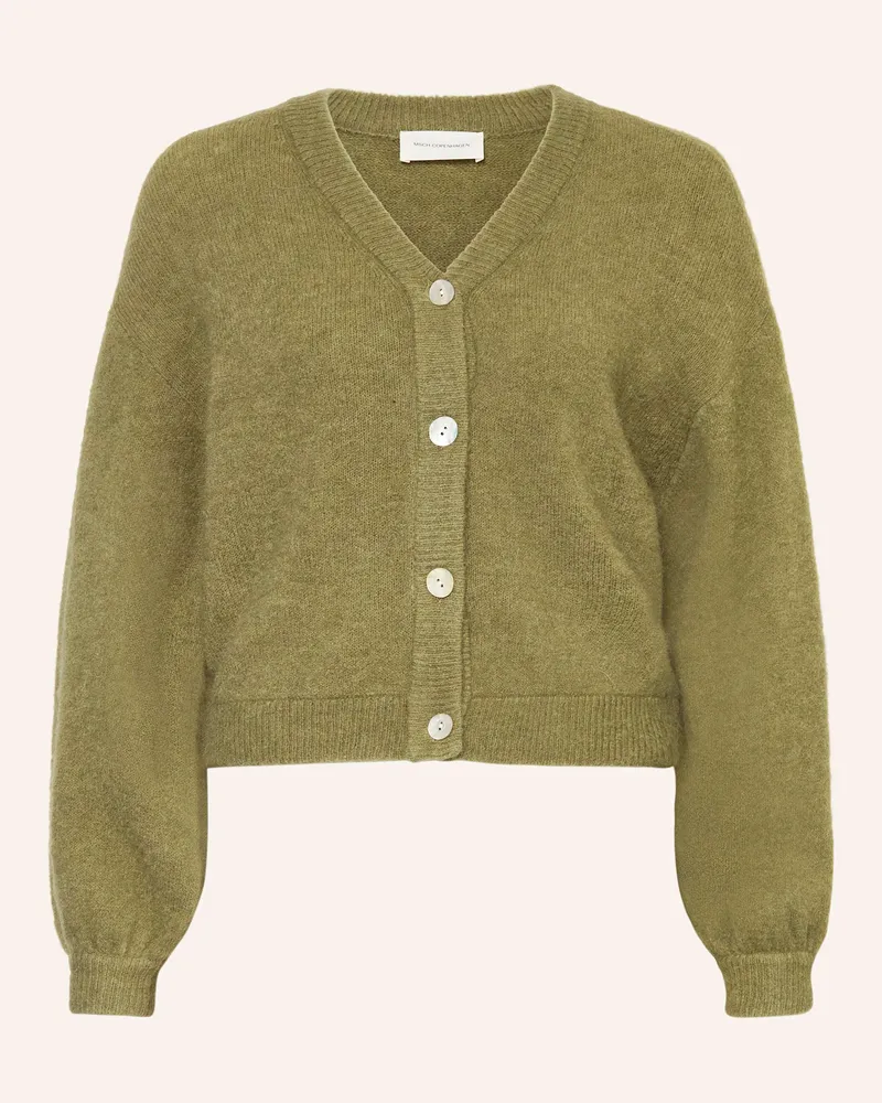 MOSS COPENHAGEN Strickjacke MSCHPETRINELLE Oliv