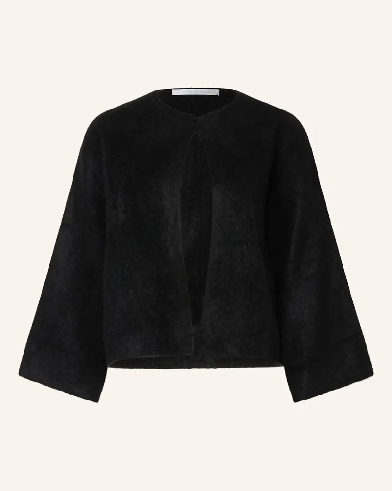 Herzen's Angelegenheit Strickjacke aus Cashmere Schwarz