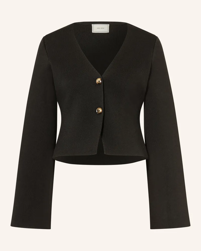 Neo Noir Strickjacke Fulvia schwarz Schwarz