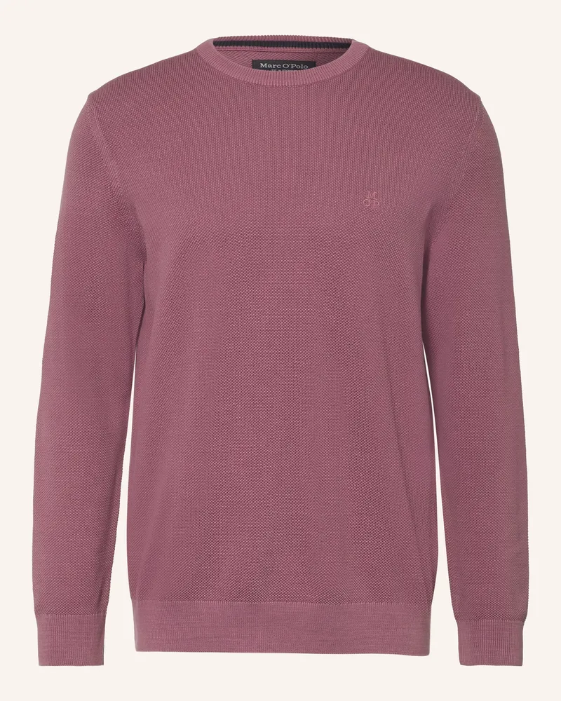 Marc O'Polo Piqué-Pullover lila Altrosa