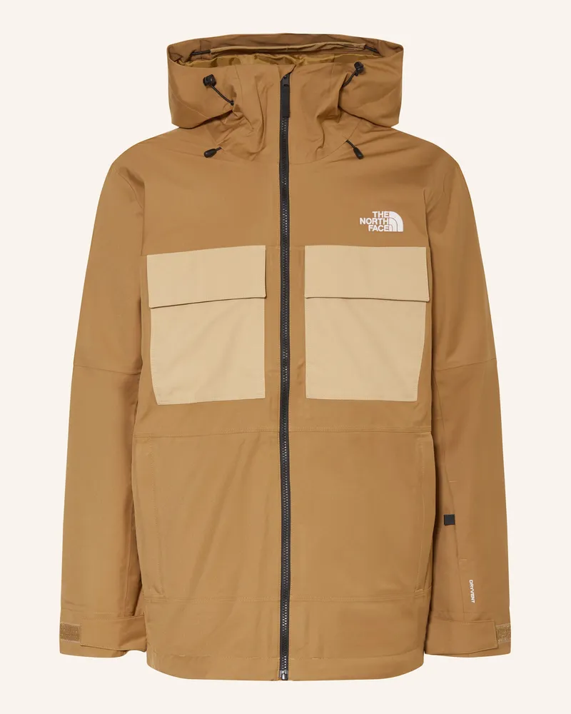 The North Face Skijacke FOURBARREL TRICLIMATE Camel