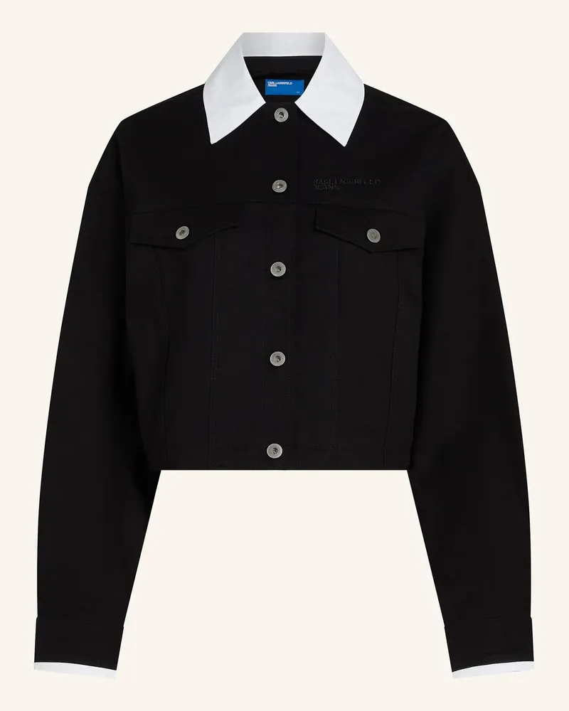 Karl Lagerfeld Jacke weiss Weiss